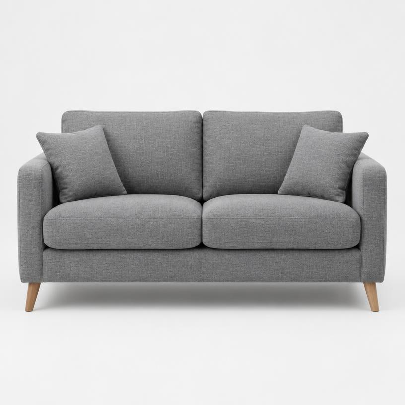 Two-Seater Fabric Sofa